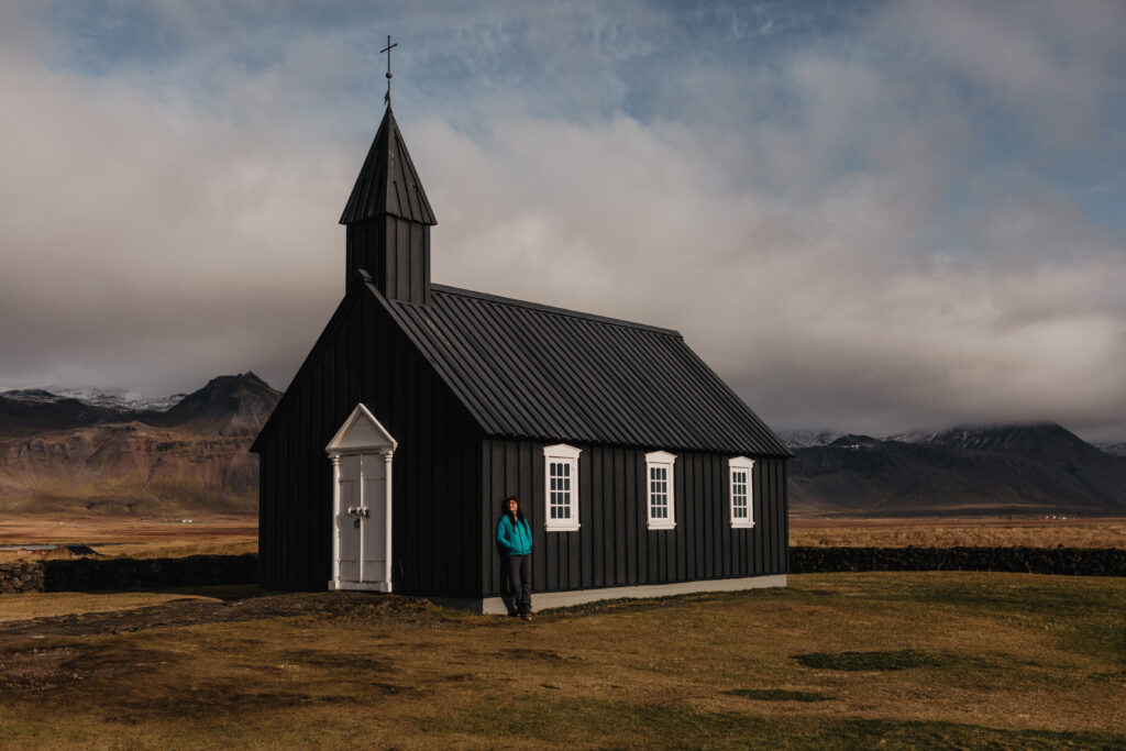Buðir Black Church | Iceland Adventure Elopement Photographer